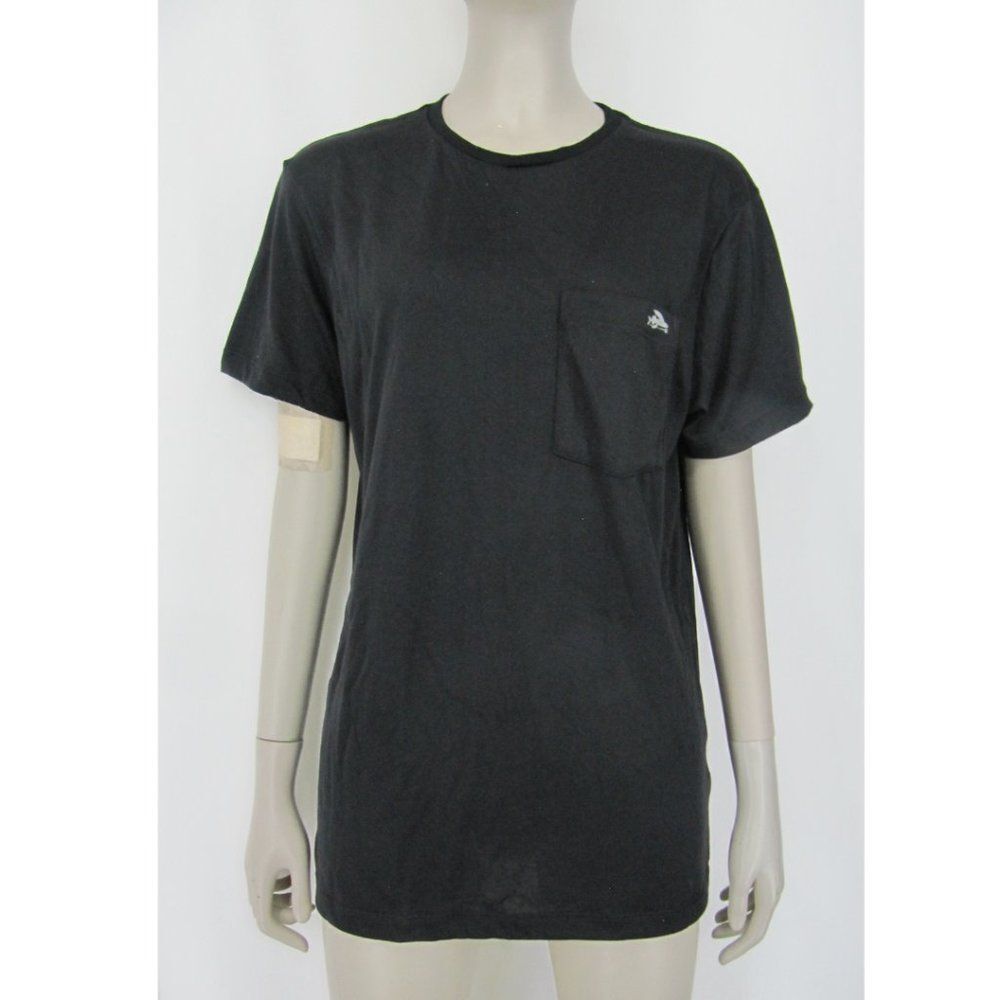 Patagonia Black Short Sleeve Top with Chest Pocket